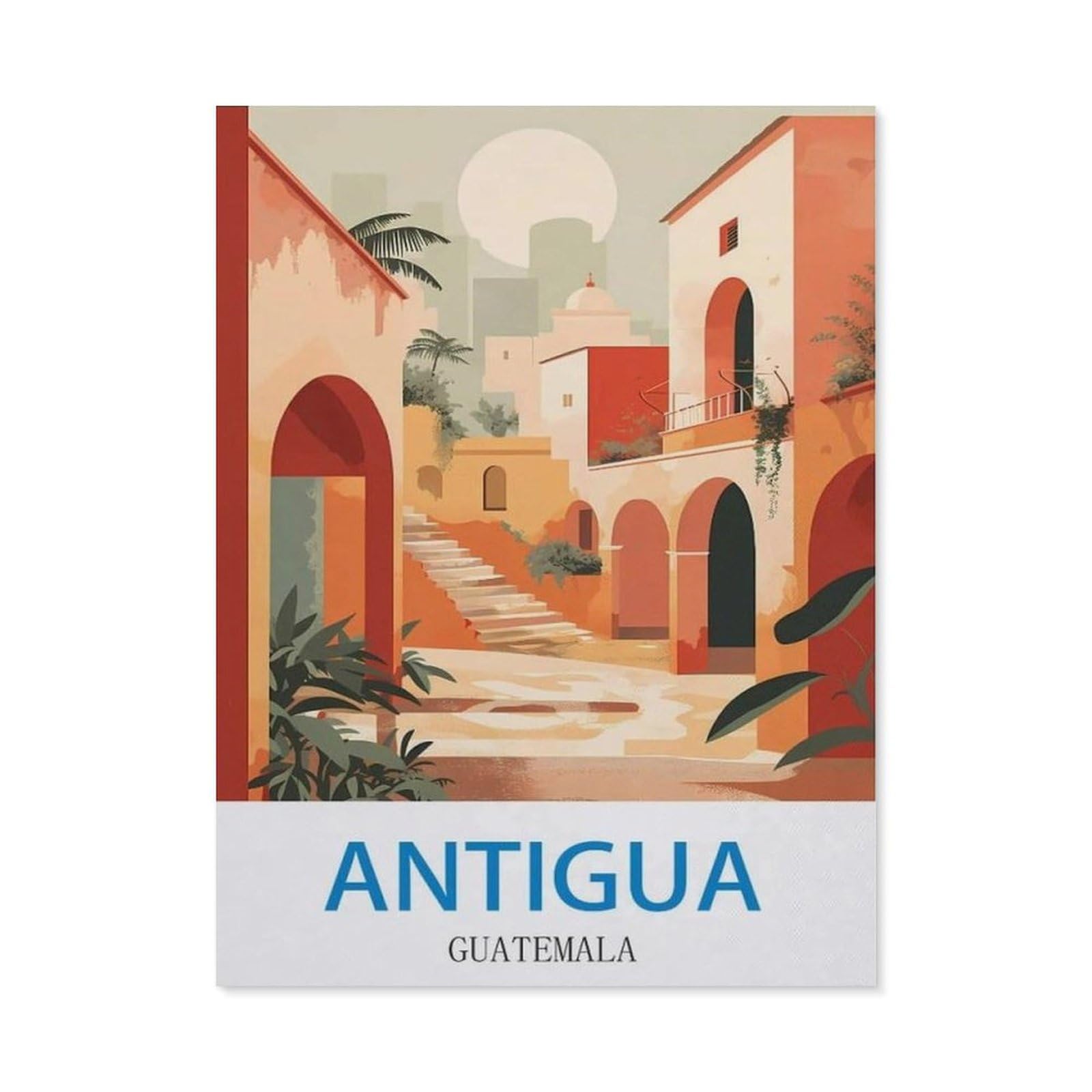 BEAYODKP 5D DIY Diamond Painting，Antigua Guatemala（50x60cm）