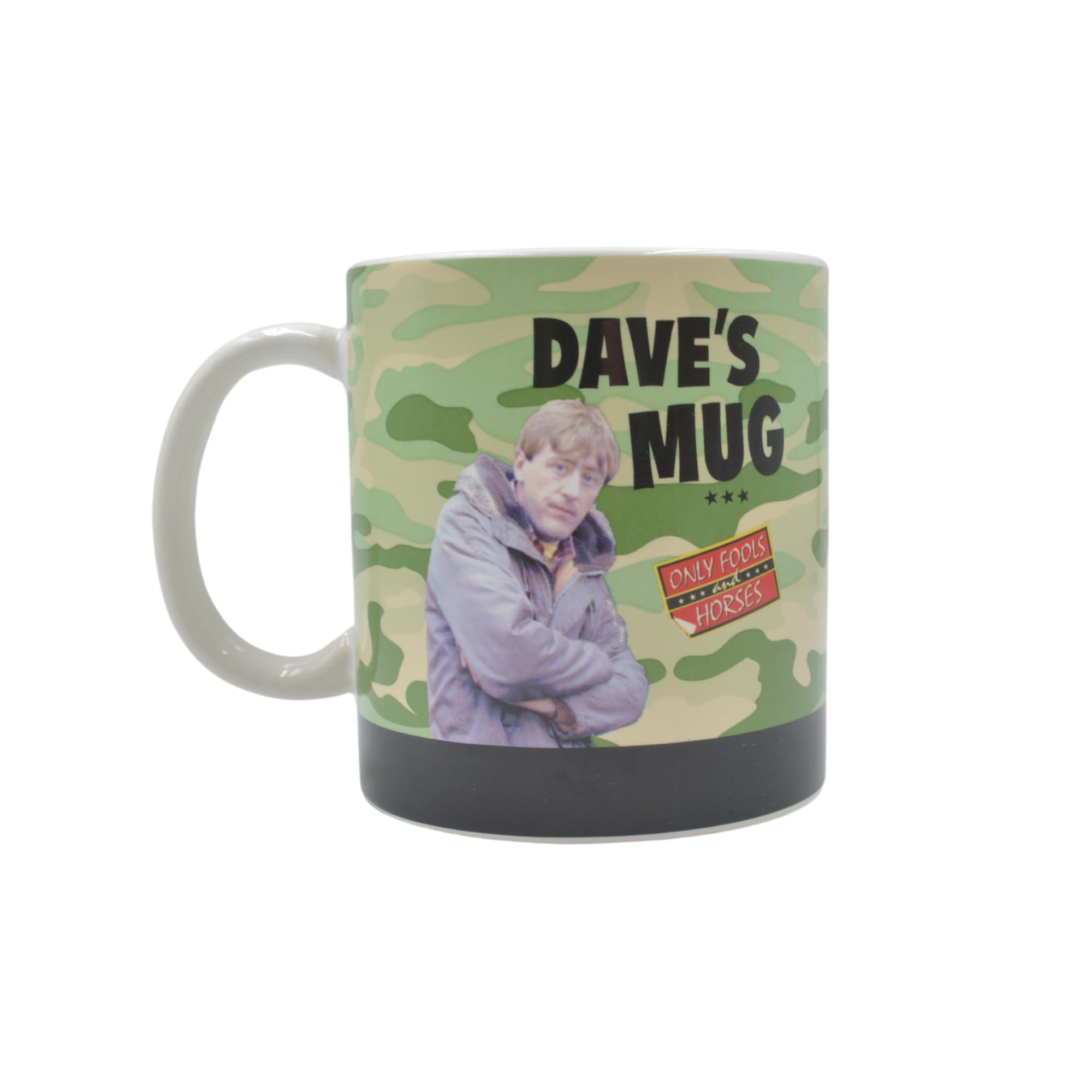 HOX Only Fools and Horses Ceramic Mug in Gift Box 400ml - Dave's Mug, Red