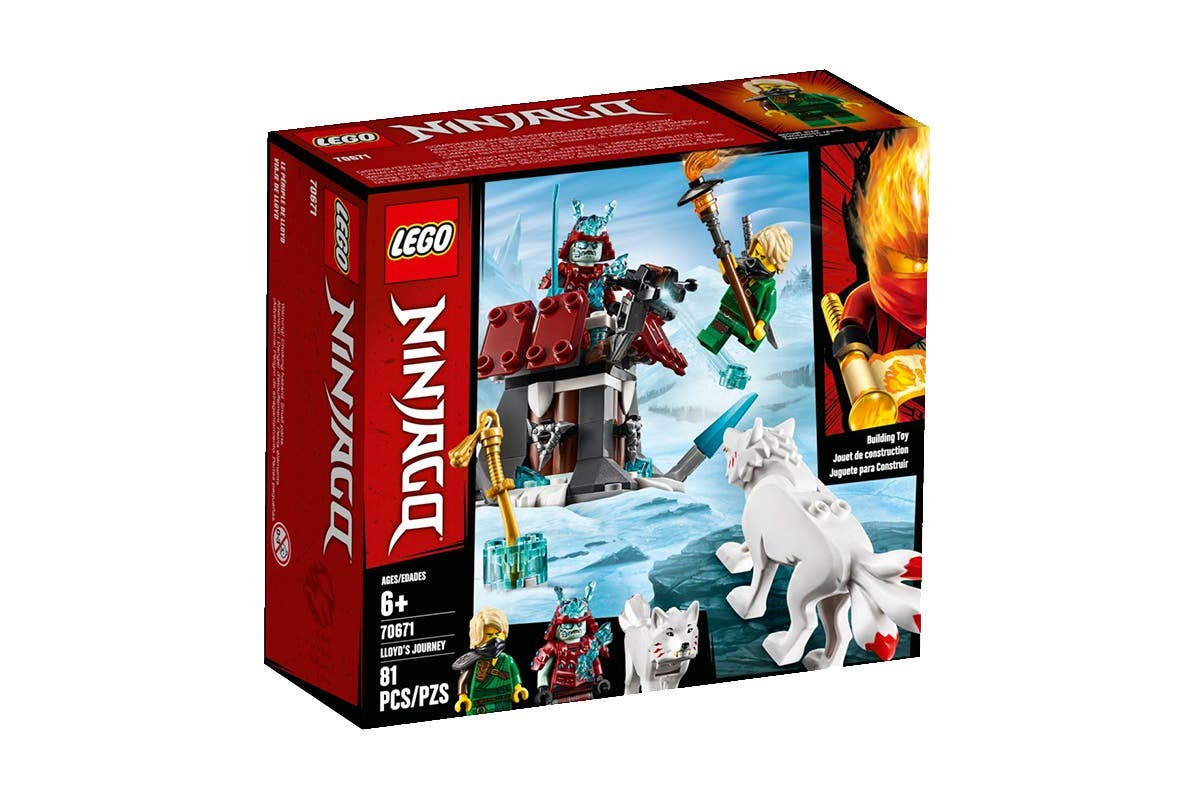 NINJAGO Lloyd’s Journey 70671 Building Kit (81 Pieces)