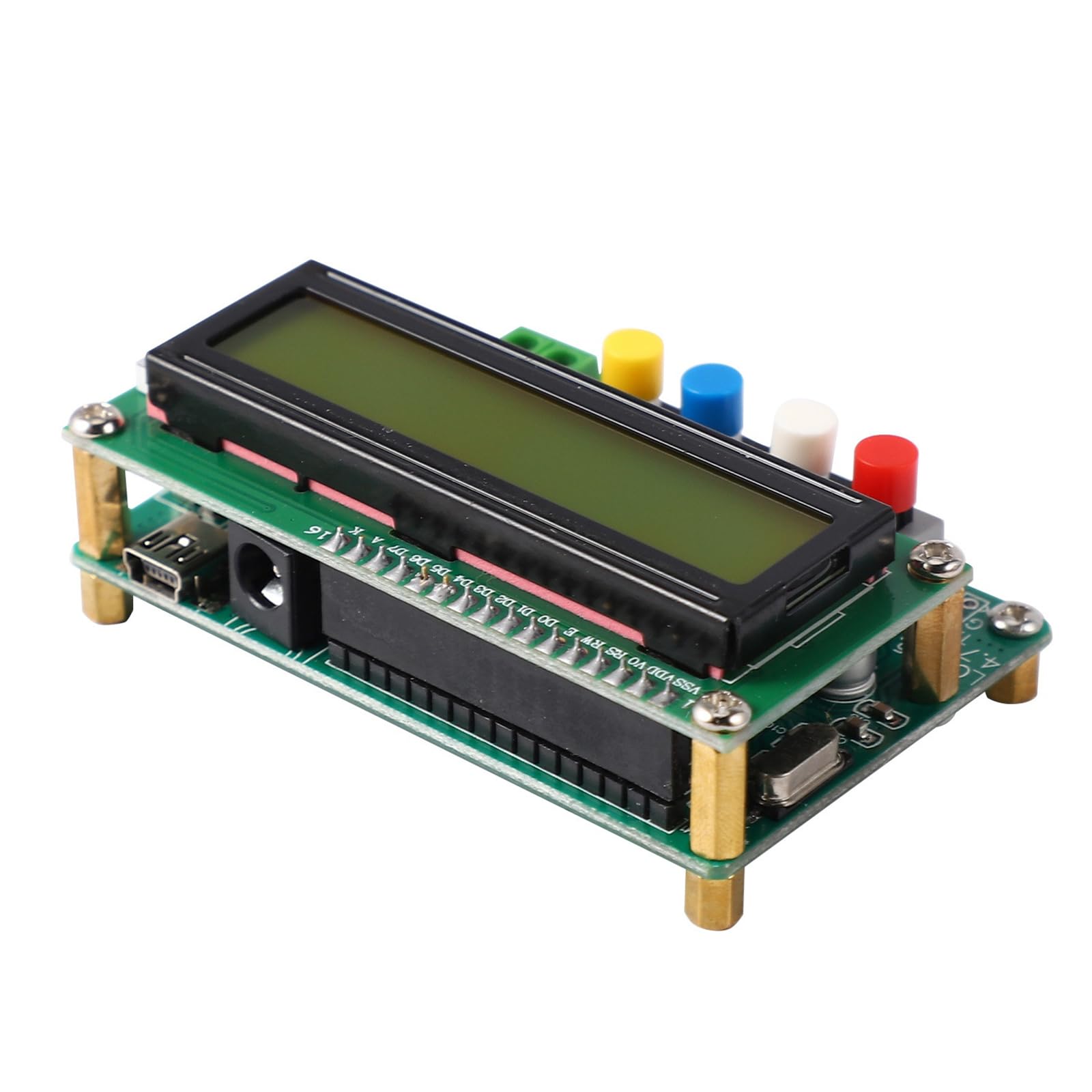LC100-A - Medidor de capacitancia de inductancia digital LCD de alta precisión para prueba de condensador Mini interfaz USB