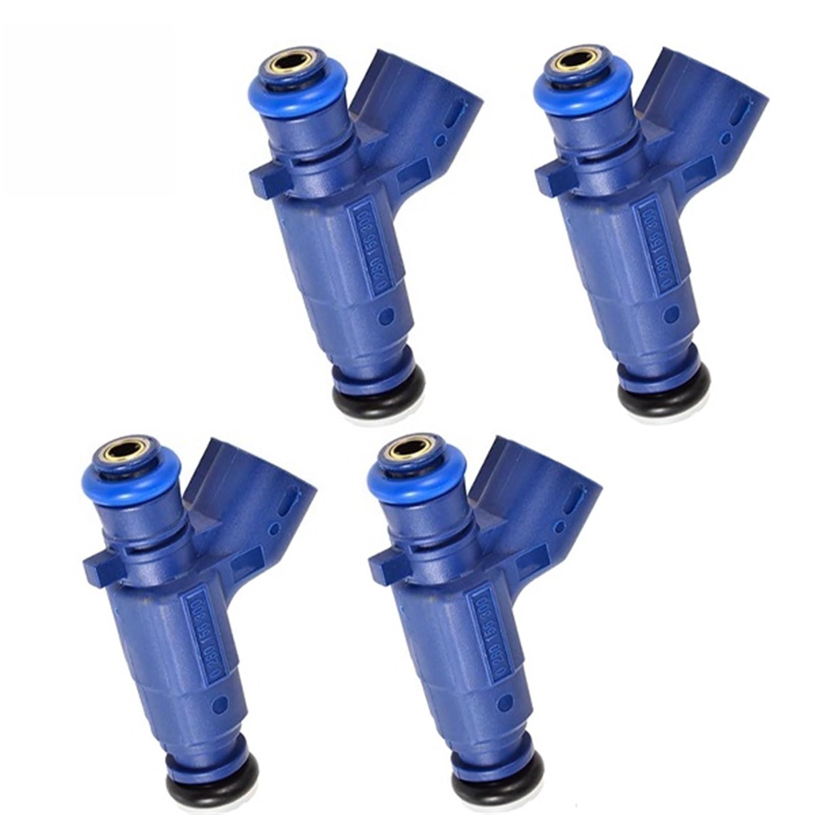 Genérico Boquilla del inyector del Coche 12609418 inyectores de Combustible para Cadillac STS 2007 CTS 2007-2009 SRX Mantenimiento | Número de OEM. : 0280156300 12609418 4 agujeros(4pcs)