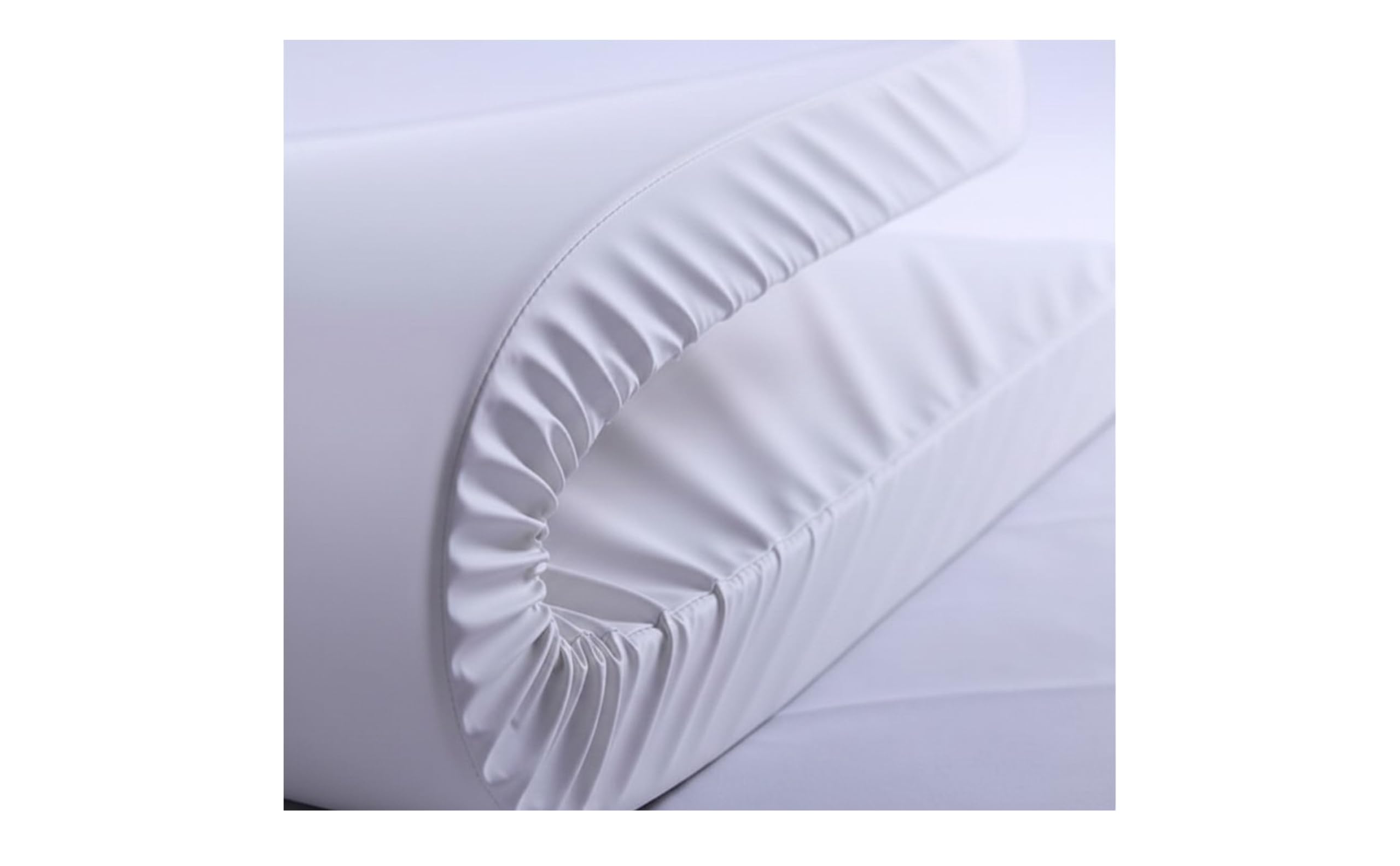 Colchón de rehabilitación de hospital con funda protectora impermeable (lavable), fabricado en Europa, 90 x 200 x 17. Funda de colchón impermeable en color blanco. Transpirable y lavable. Calidad