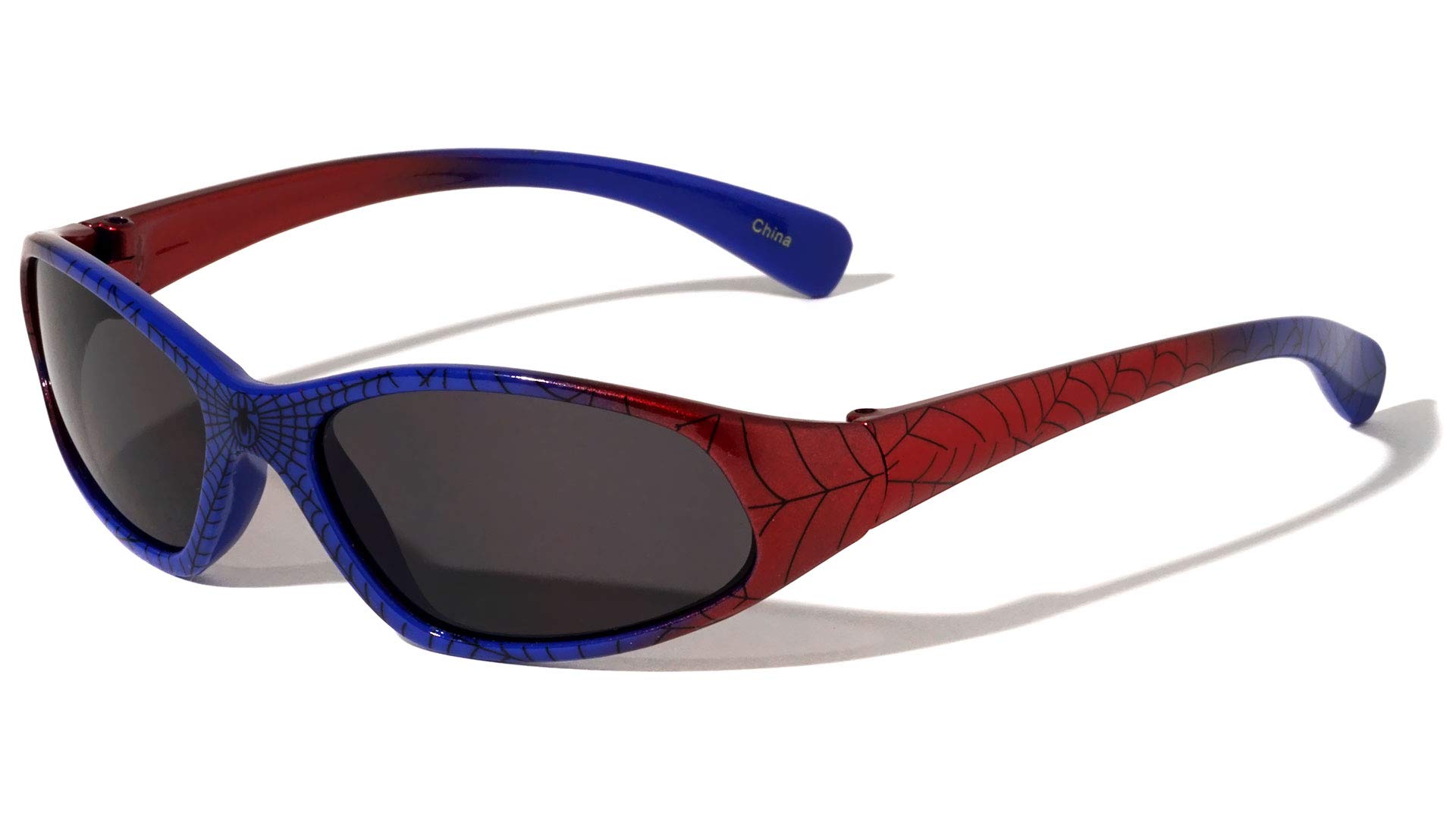 Sports Spider Boys Kids Sunglasses (Blue)