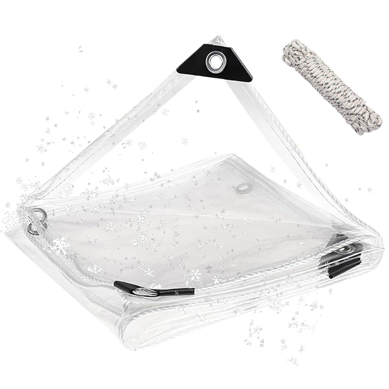 Lona transparente de exterior para proteger piscinas y muebles de jardín