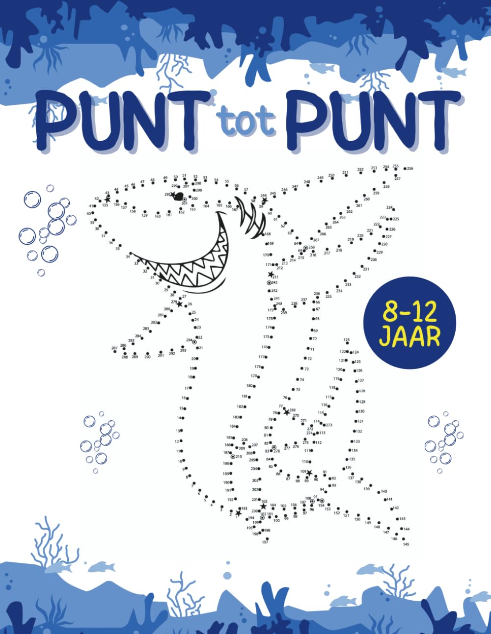 Punt tot Punt Meer dan 118 pagina’s tekenplezier voor kinderen 8–12 jaar: Verbind de punten en teken met plezier