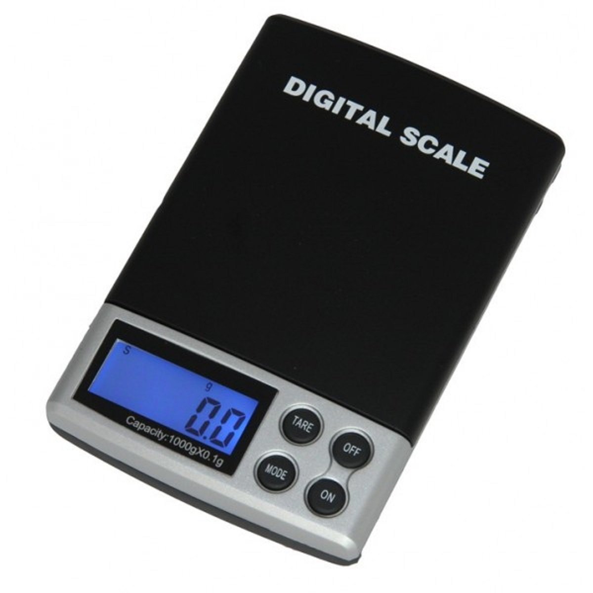 Pocket Digital Scale 1000g Capacity - High Precision 0.1g For Jewelry, Gold, Silver, Coins