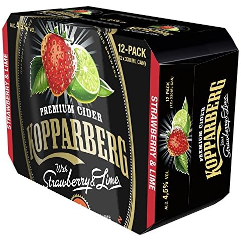 Kopparberg Erdbeer - Limette Cider Cover
