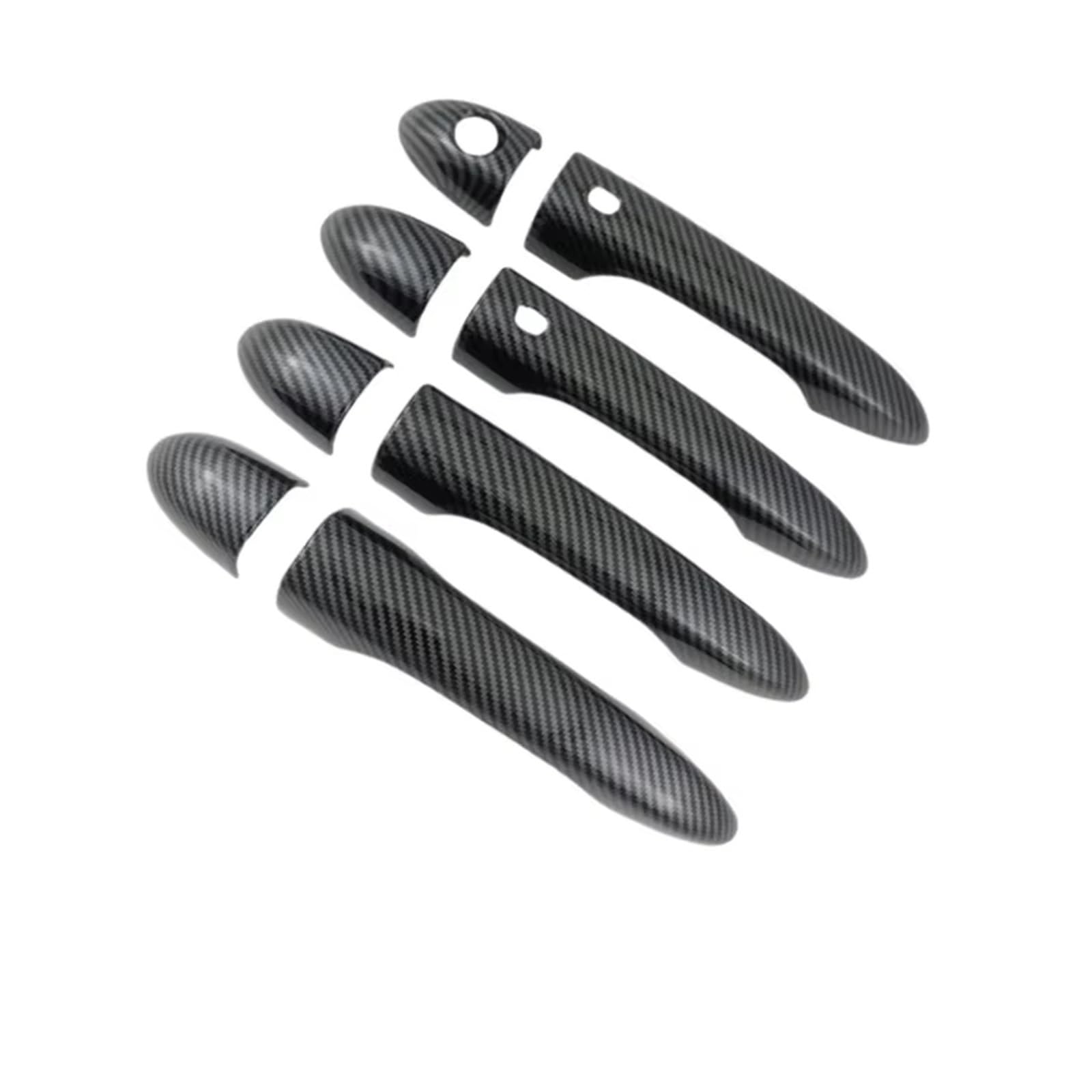 Cfayrlms One Color Door Handle Protector Car Door Handle Trim Compatible With Maserati For Levante 2017-2024 Car Door Handle Cap Cover Frame Plus Extra Complete Pair Set