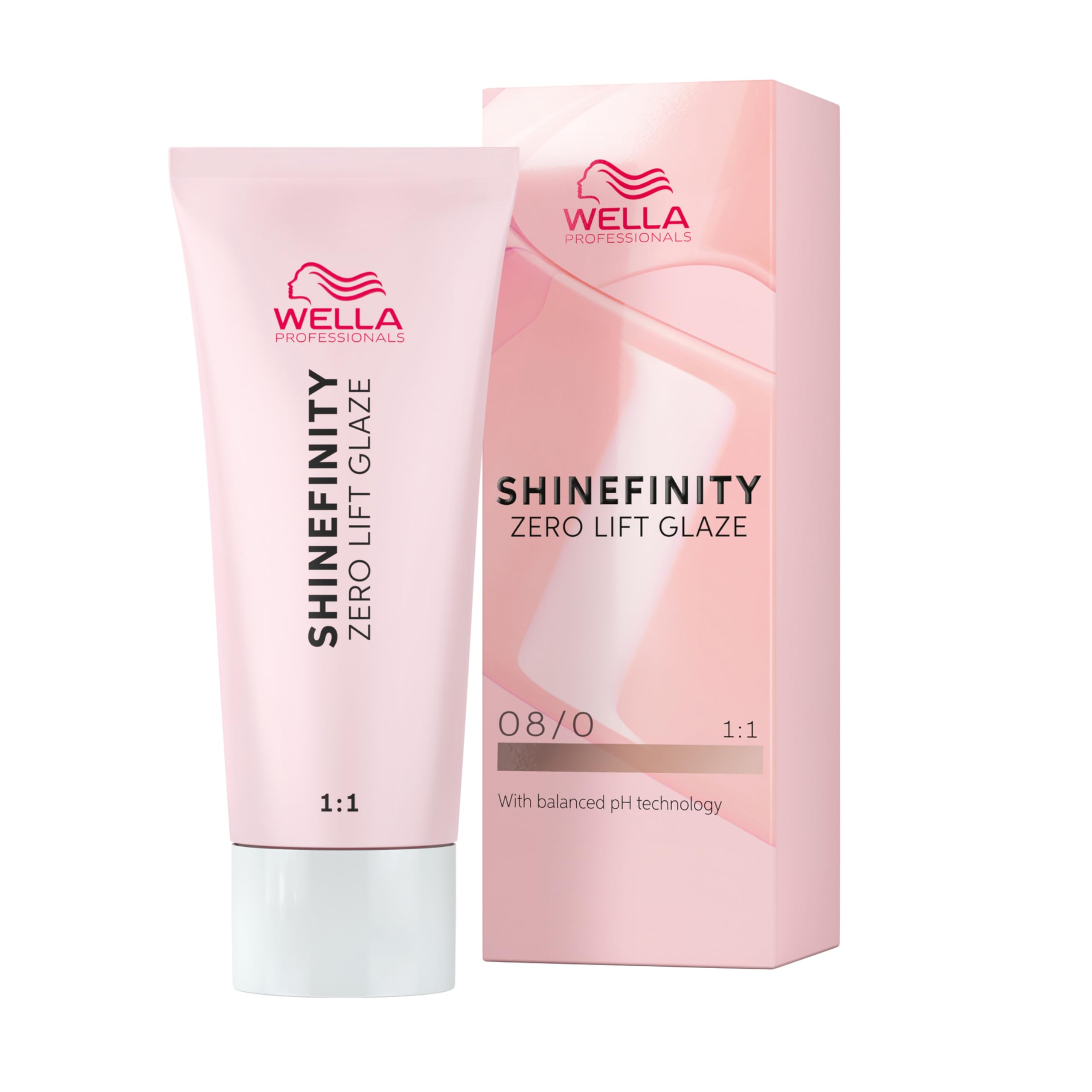 WELLA PROFESSIONALS Shinefinity Zero Lift Glaze - 08/0 Natural Latte 60 ml