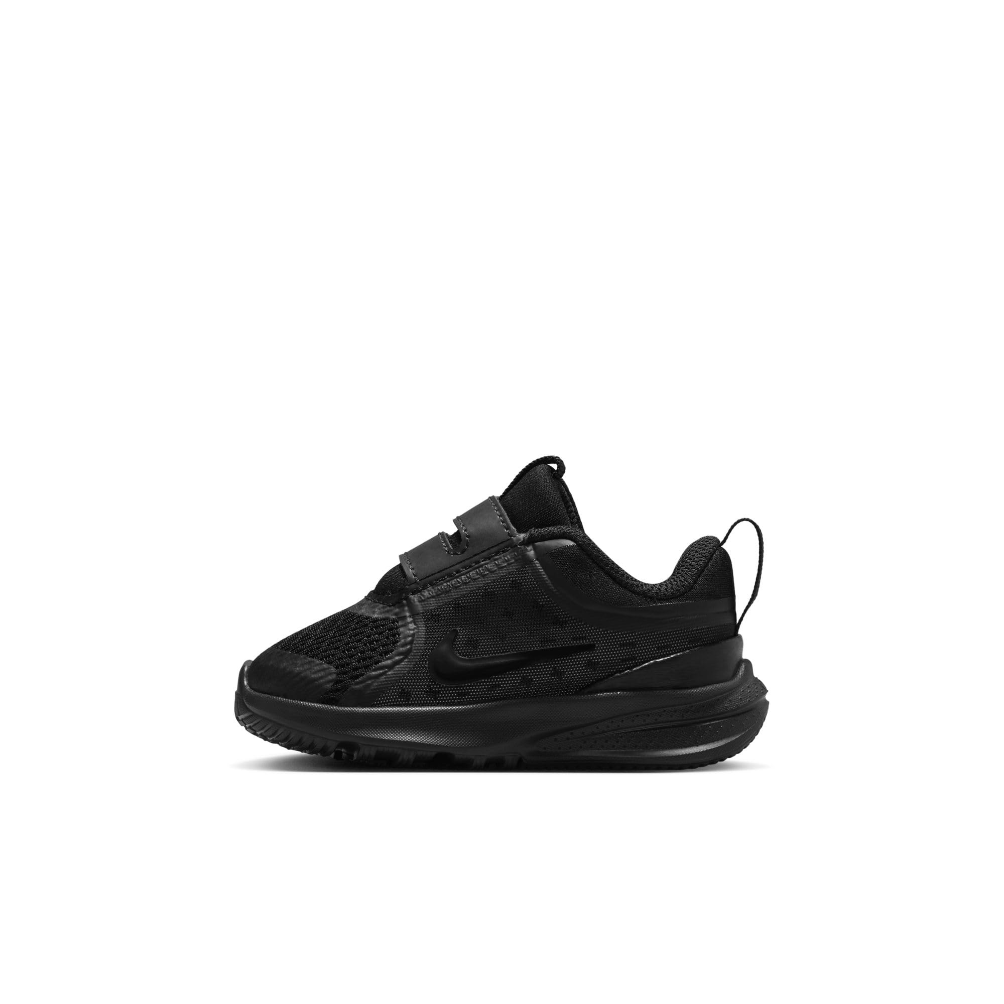 Nike Baby/Toddler Star Runner 5 Running Shoes, Black/Black-Anthracite, 10C