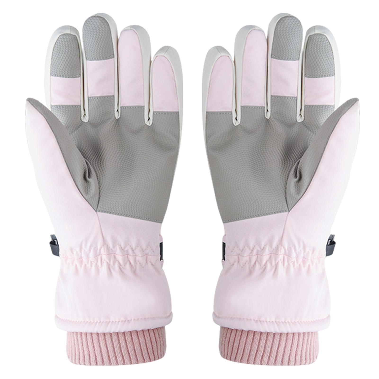 Winter Gloves Women | Waterproof Mittens,Running Winter Gloves Texting Waterproof Gloves Thermal Soft Gloves for Men Women