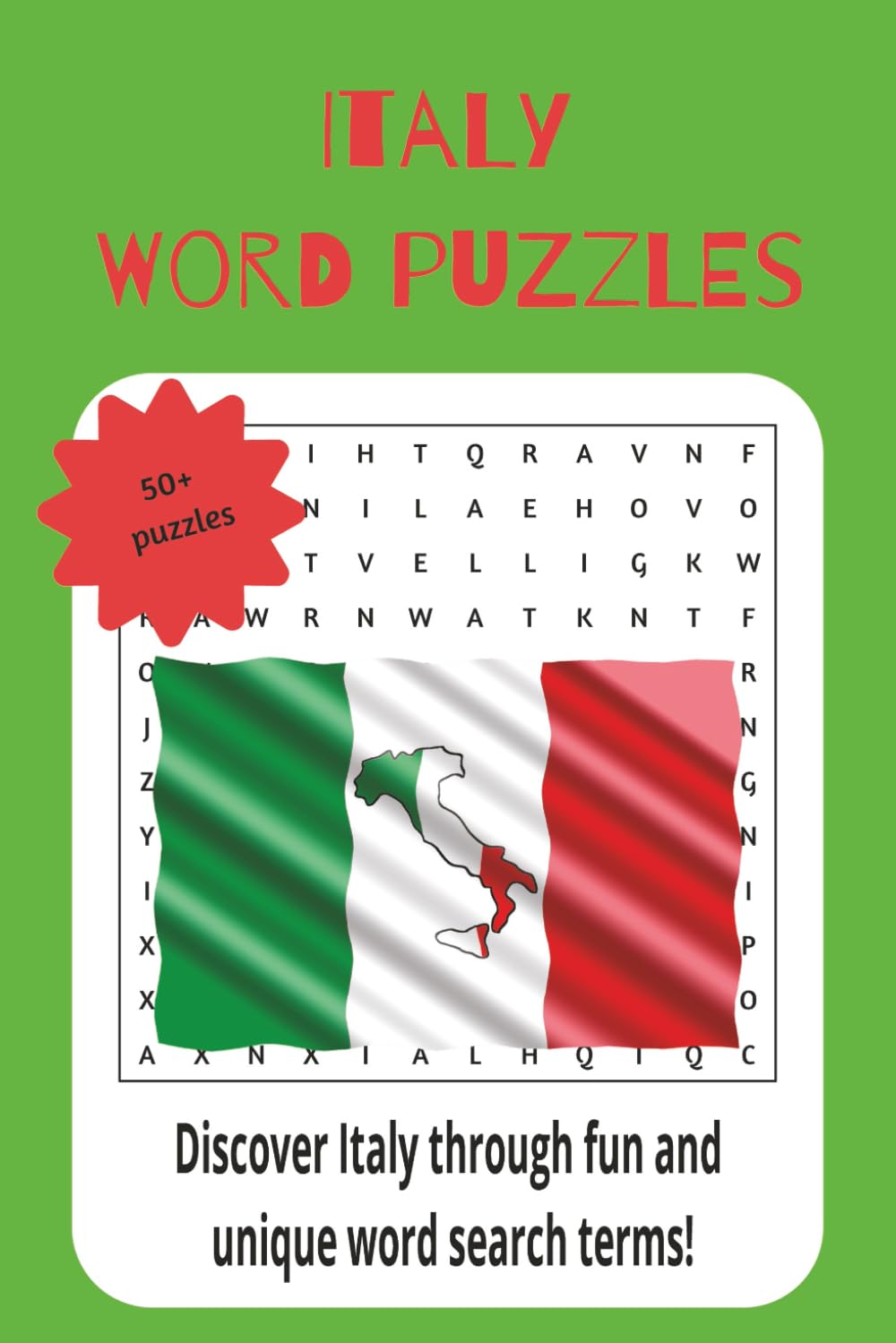 Italy word puzzles: Discover Italy through fun and unique word search terms!