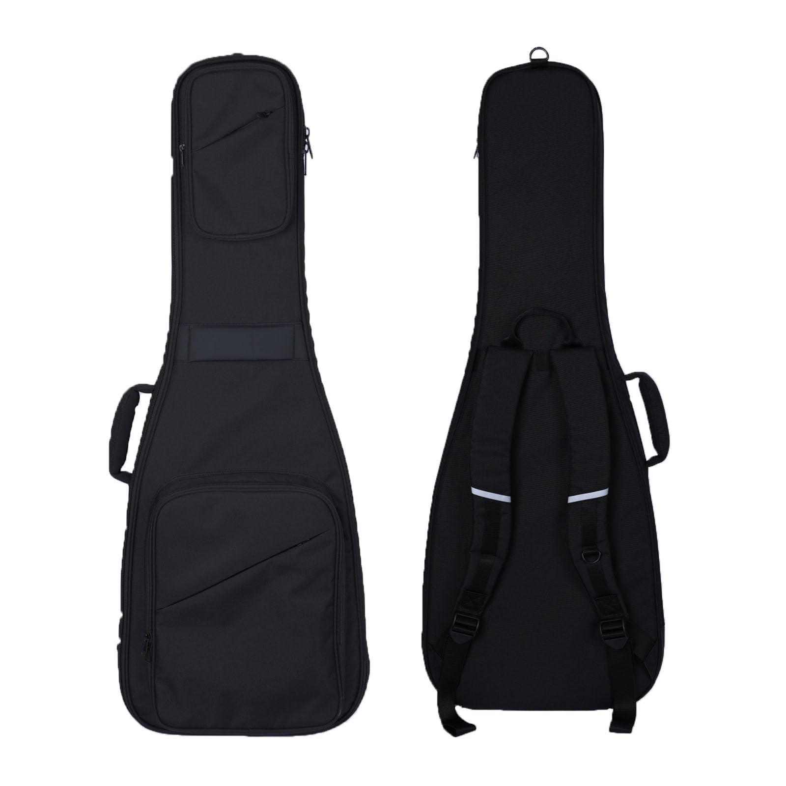 VEKTO Funda para Guitarra eléctrica: Multibolsillos, Correa Acolchada para el Hombro y Soporte para el mástil, Compatible con Guitarras de 43", Resistente al Agua y con Base Antideslizante.