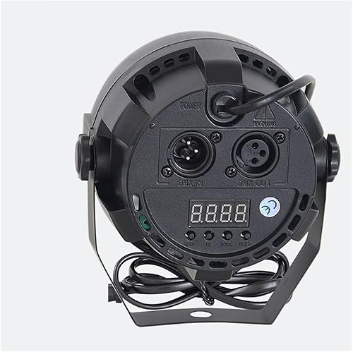 Miniatura 3 de Luz de escenario Dj Luz LED RGBW Par Luz DMX Lámpara de lavado de pared DJ Disco Efecto de luz para baile Bar Vacaciones Boda Navidad Halloween