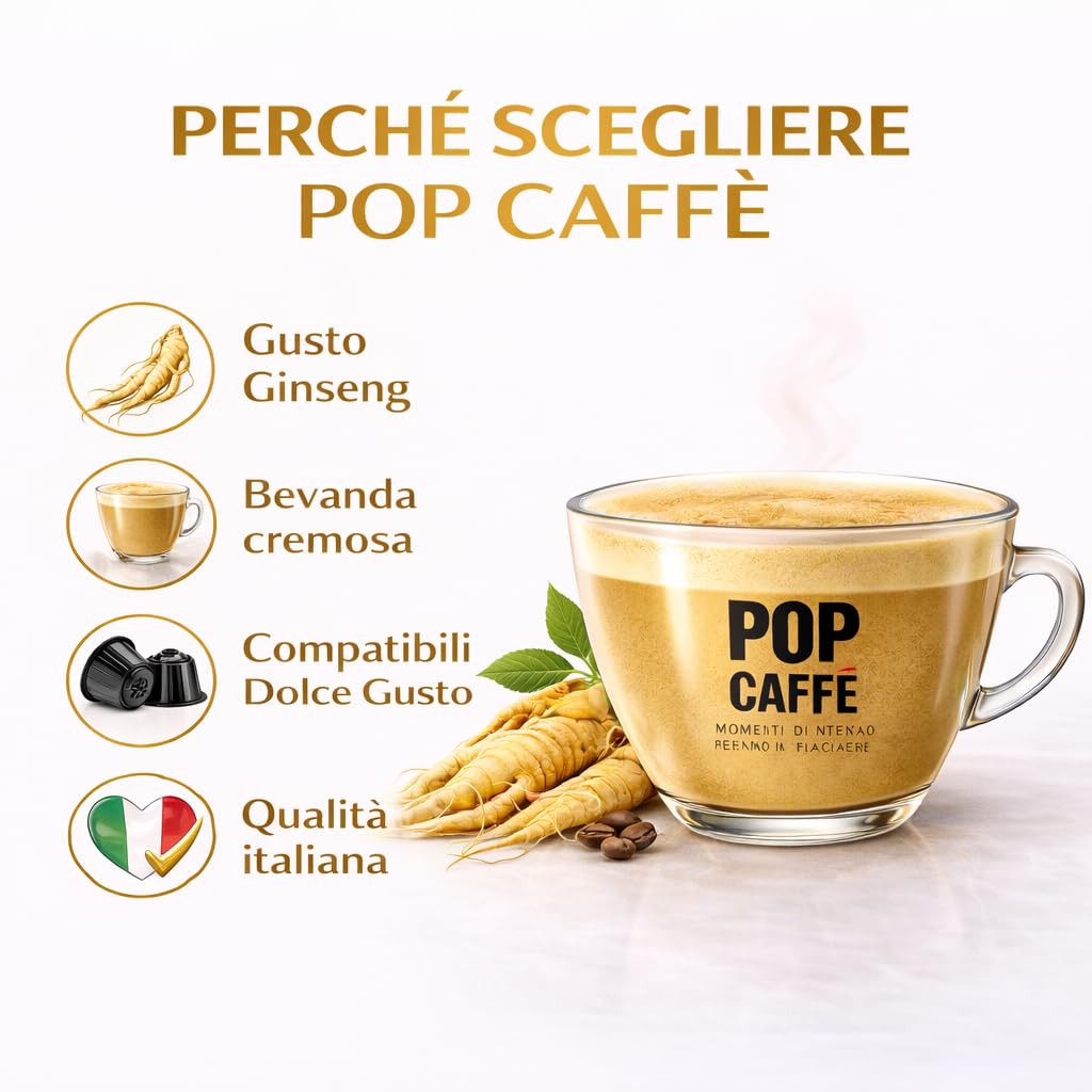 Nescafè Dolce Gusto Compatibili 160 capsule Ginseng