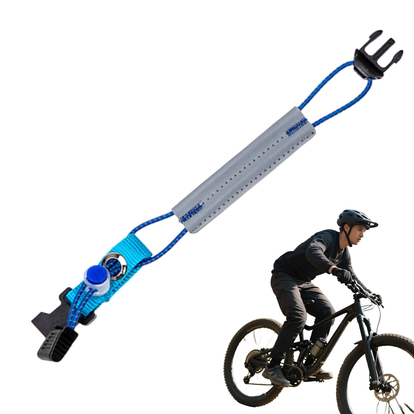 Generico Cintura Riflettente per Ciclismo Sportivo E Ricreativo All'Aperto | Fascia Elastica Regolabile Caviglia Alta Visibilità Per Bici, Ciclismo Notturno, Sport, Fitness, Camminata