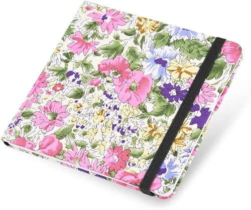 Miniatura 5 de Cuaderno de bocetos de acuarela, diario de 5 x 5 pulgadas, cubierta de tela cuadrada portátil, 20 hojas de papel de dibujo con textura de acuarela,