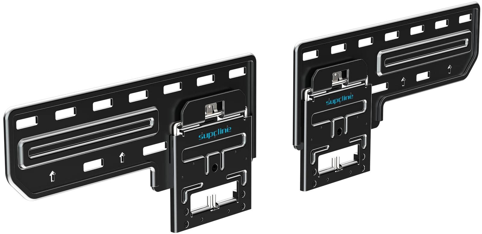 Ultra Slim TV Wall Mount for 42 to 100 inch Flat & Frame TVs, Only 0.31” Low Profile Flat to Wall TV Mount, Micro Gap Wall Mount tv Bracket, Hold up to 176 lbs, Blends in Any Interior