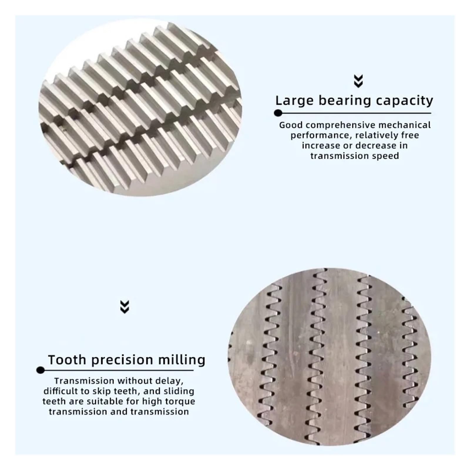 Linear-Zahnstange aus Stahl, Gerades Spur-Rack aus Stahl, Modul 1,5, 15 x mm, Länge 500–2000(500mm no machined)