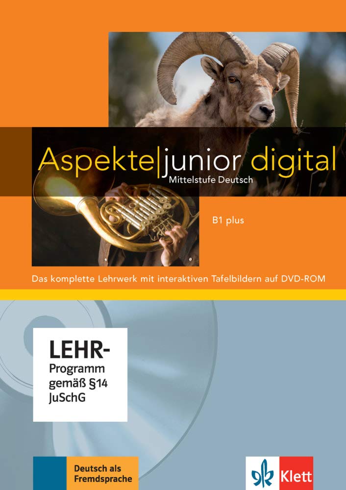 Aspekte junior B1 plus: Mittelstufe Deutsch. Lehrwerk digital mit interaktiven Tafelbildern (Aspekte junior: Mittelstufe Deutsch)