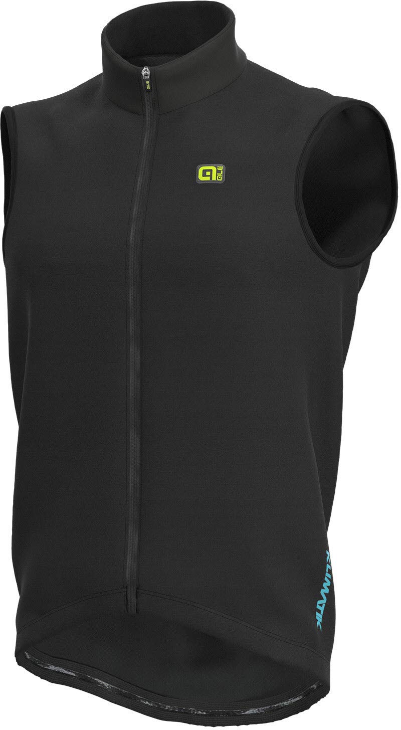 Ale Smanicato Antipioggia KLIMATIK Guscio Racing (2XL, Nero)
