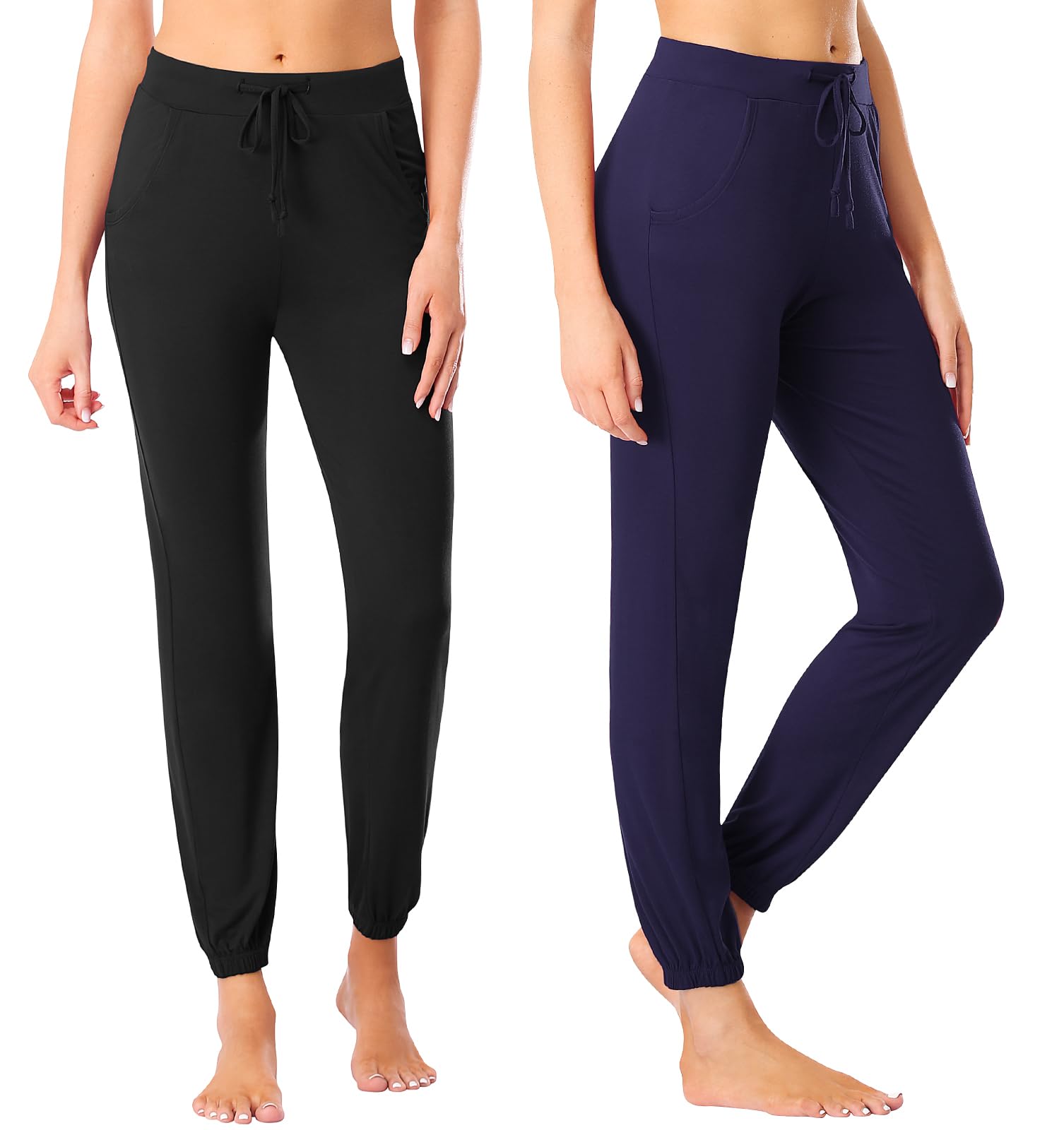 Knuffnee Lounge Pants for Women Pajama Pant Soft Sleep Bottoms Jogger Pants