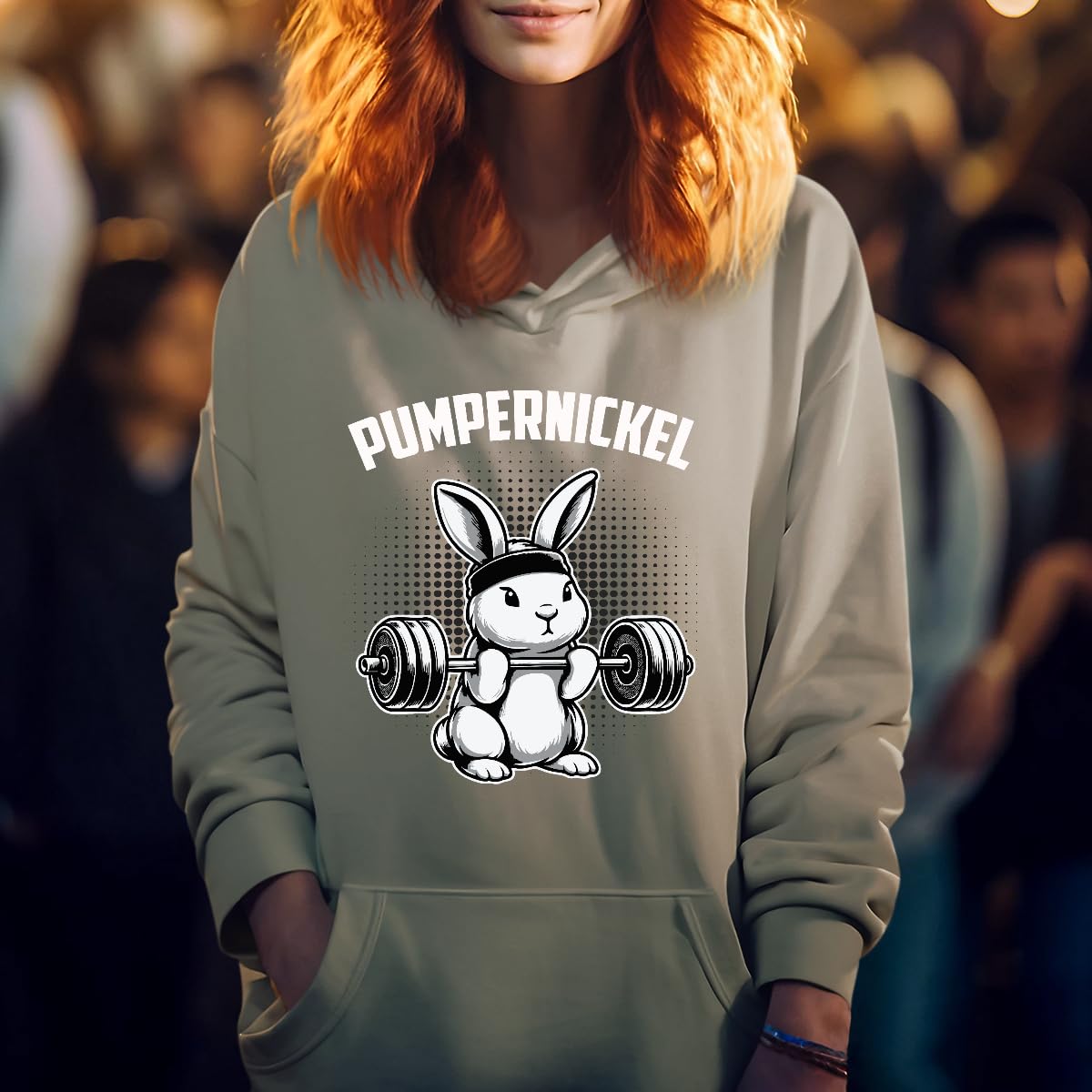 Pumpernickel - Ostern Osterhase Hoodie Pullover