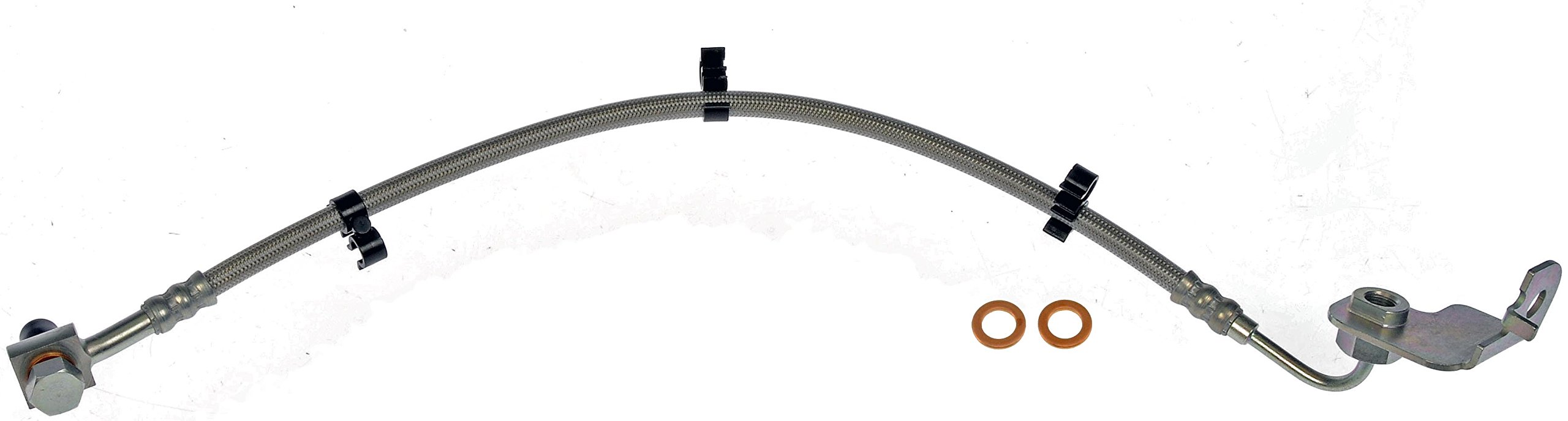 Dorman H621530 Front Driver Side Brake Hydraulic Hose Compatible with Select Jaguar Models