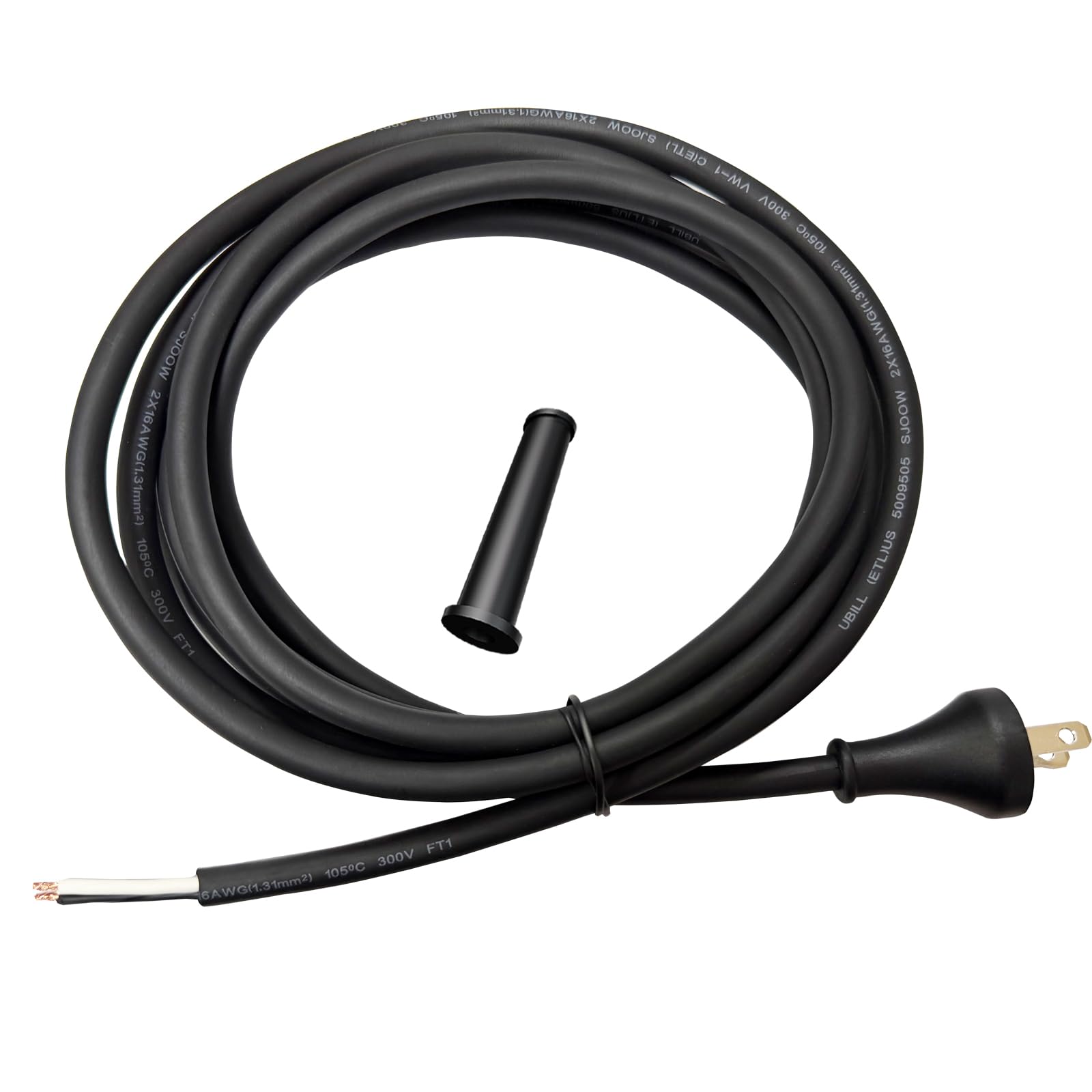 33007898 Power Cord Replacement for DeWalt, 10FT 16AWG 2-Wire Cable