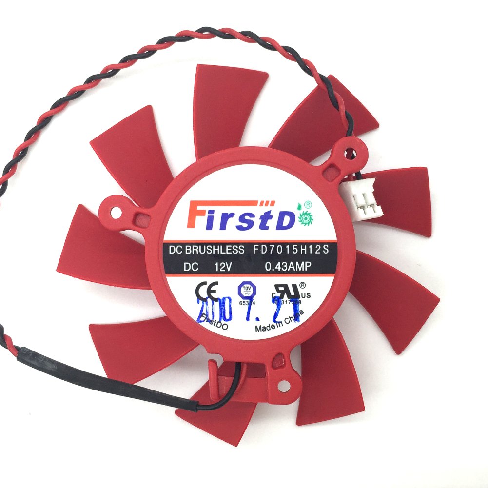 FD7015H12S 12V 0.43A For Mac Pro ATi Radeon HD 5770 / 5850 Series Video Card Cooling Fan