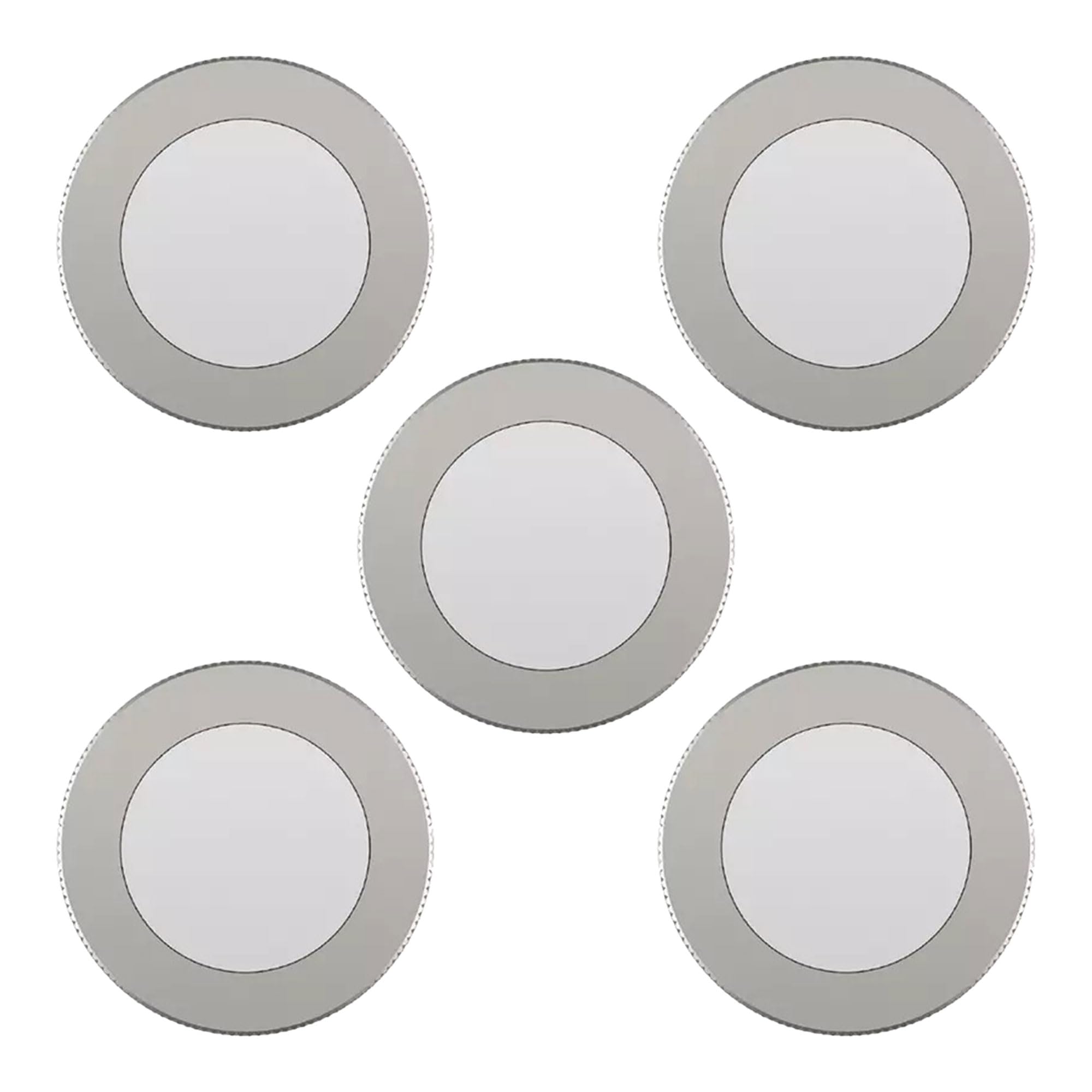 Ge 5pk Slv Puck Light
