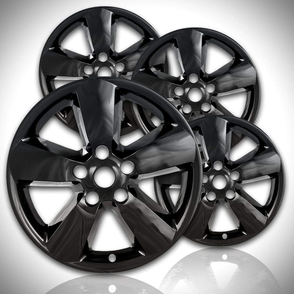 20" Gloss Black Wheel Skin Kit fits Dodge RAM 1500 2013-2018 - ABS 4 Pack