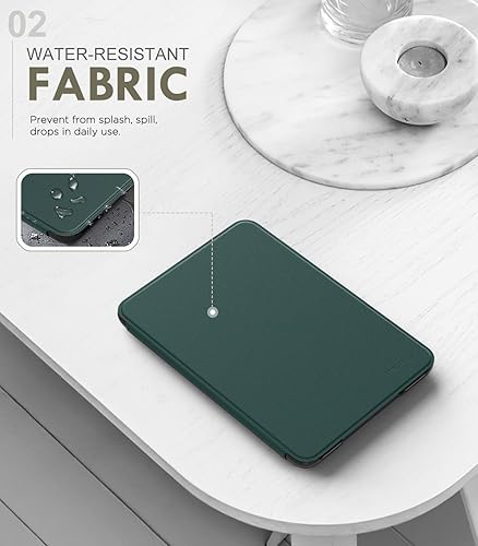 Miniatura 3 de MoKo Funda para lector electrónico de 6 pulgadas de 11 generación 2024 y 2022, apagado y encendido automático, cubierta inteligente de poliuretano
