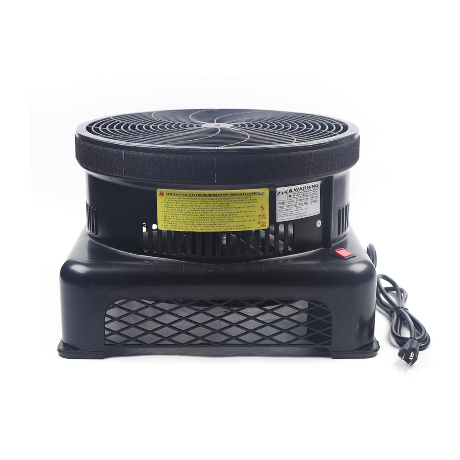 LIAPDG 550W Air Blower Fan, 110V Outdoor Air Blower for Inflatable Wind Dancer Inflatable Fly Guy Fan for Model and Dancing Star Wind Pressure 360/380Pa