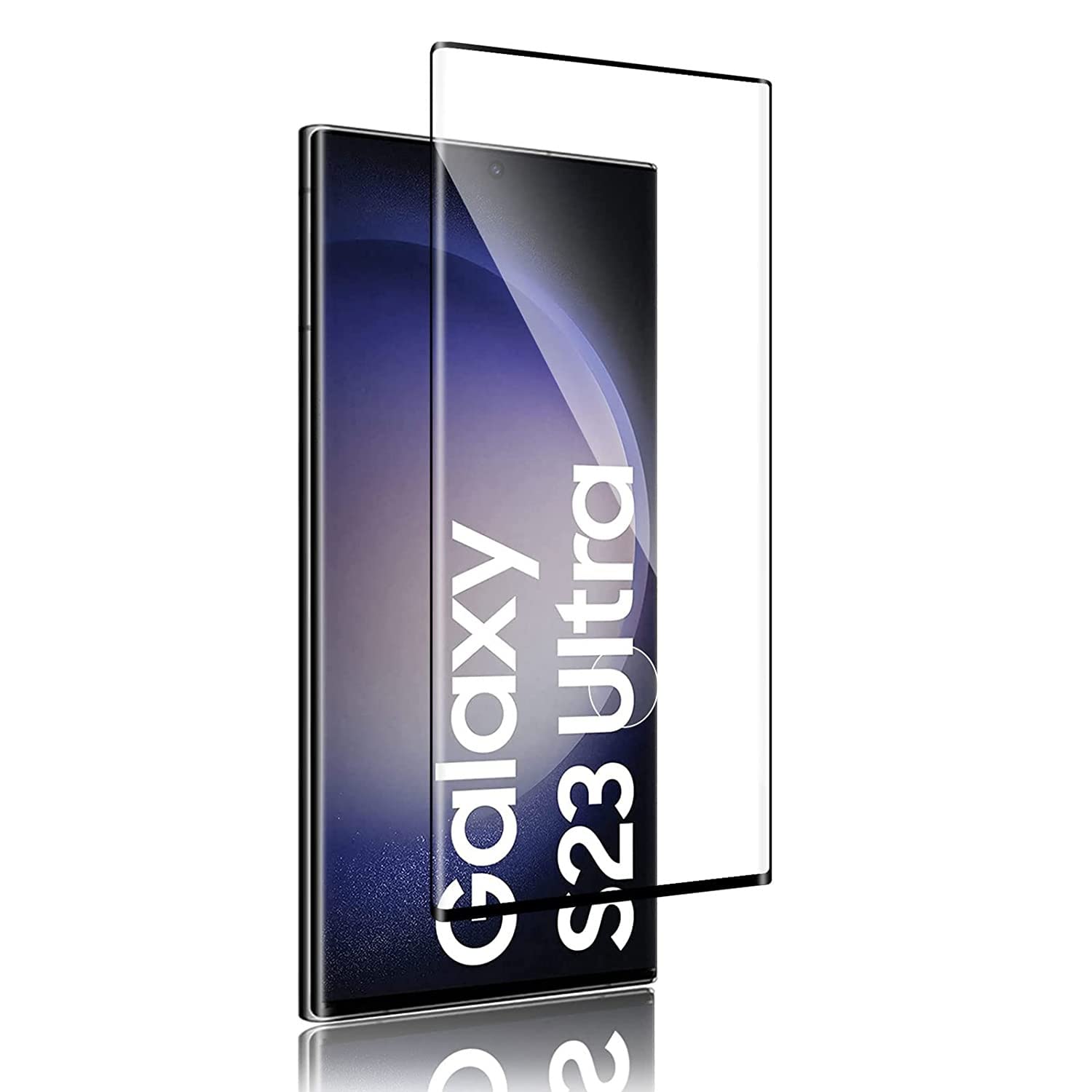 Newlike [PACK OF 1 5D Screen Protector, Full Glue Full Tempered Glass For Samsung Galaxy S23 Ultra 5G - Black (B0BVJ37D1X) Amazon Price History, Amazon Price Tracker