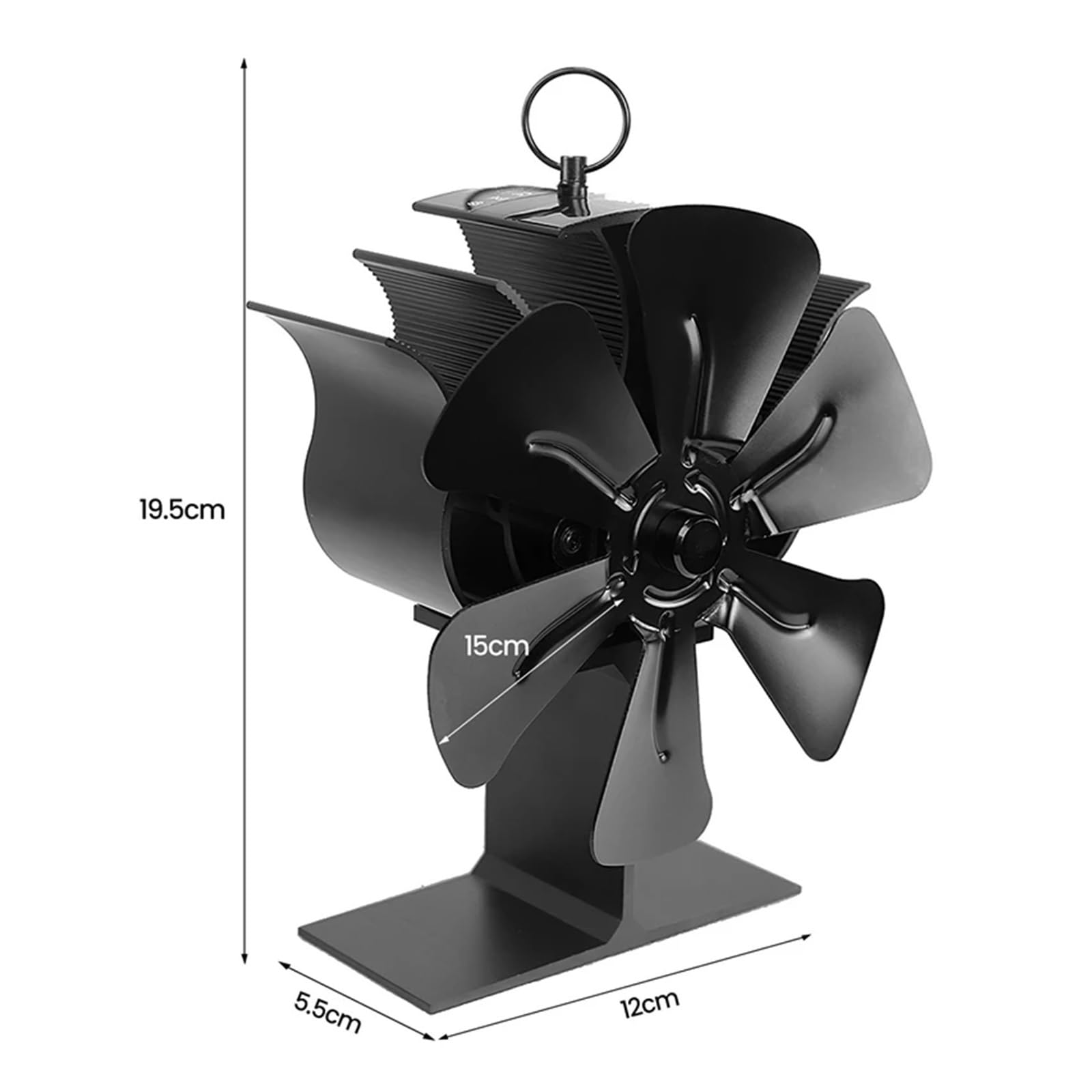 Houtkachel Ventilator Warmte Aangedreven Dual Stille Motoren 4 Bladen Niet-Elektrische Warmte Geactiveerde Open Haard Ventilator Met Beugel En Thermometer 13 Houtkachel Ventilator Warmte Aangedreven Dual Stille Motoren 4 Bladen Niet-Elektrische Warmte Geactiveerde Open Haard Ventilator Met Beugel En Thermometer 13