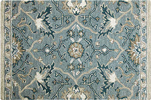 Tapete decorativo Company C Blair 2' x 3' de lana miniatura 1