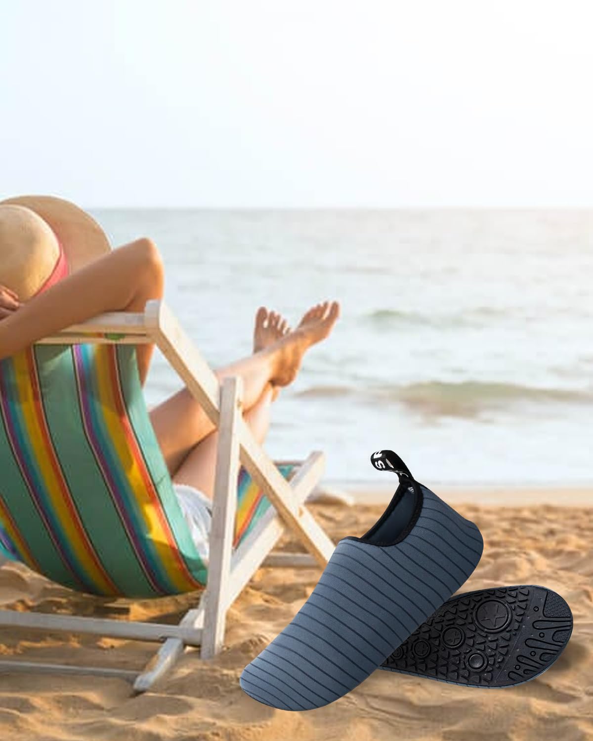 Zapatos Acuáticos Surf Buceo Natación Descalzos Secado Rápido Playa Hombres Mujeres