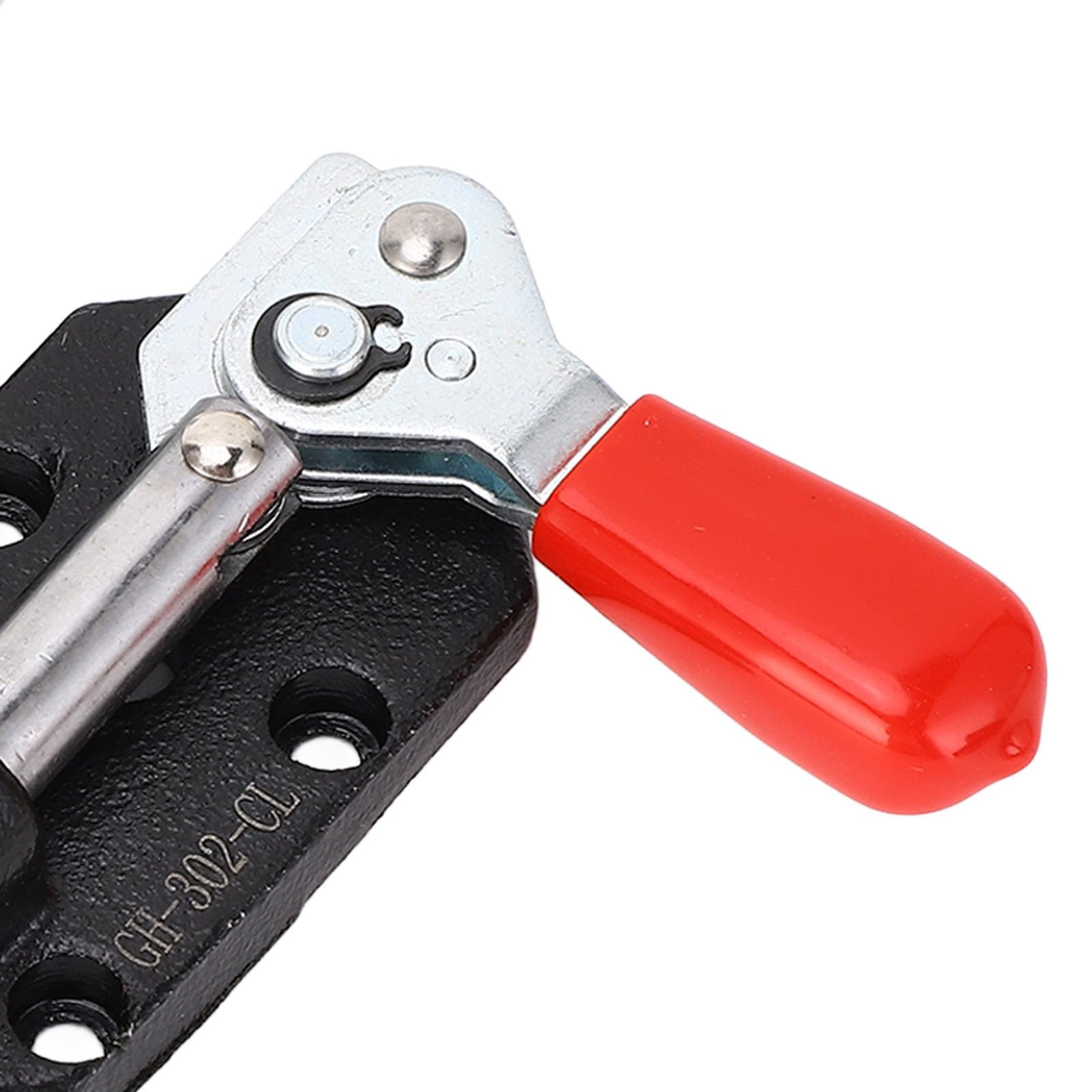 2pcs Umschaltklemme, Schnellabliebe -Druckstockschaltklemme, Abnehmbare Basis aus Gusseisen, für Holzbearbeitungsgeschäfte und -vorrichtungen, Taschenloch -Jigs, Schweißen, CNC