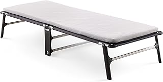 Jay-Be Folding Bed with Comfort Mattress - Single, Black