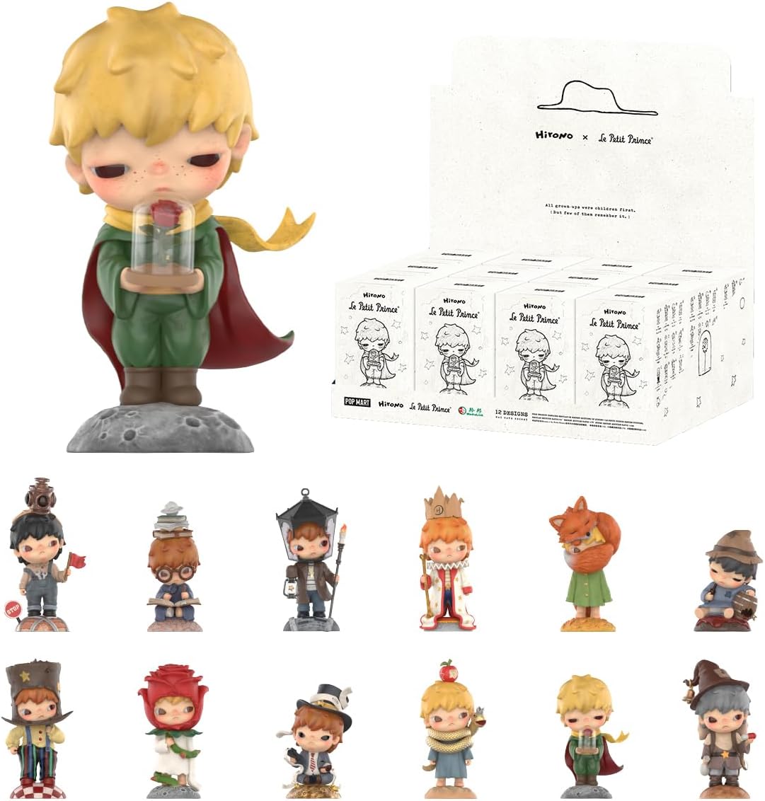 POP MART HironoxLe Petit Prince Series Figures Whole Set Figure Premium Design Gifts for Women Fan-Favorite Collectible Chic Art Toy Figure