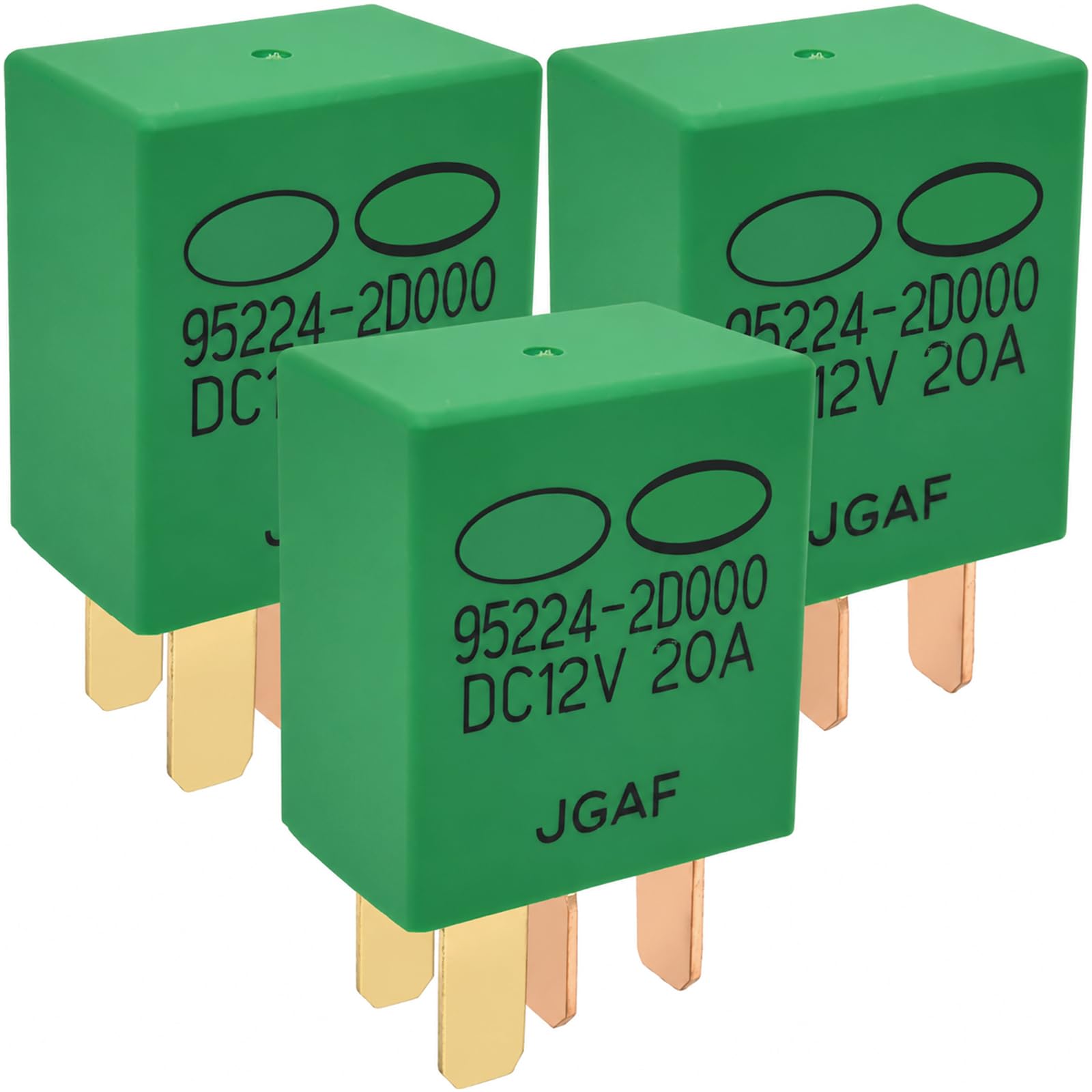 3-Piece Set of 95224-2D000 4-Pin 12VDC 20A Relays Compatible with Certain Hyundai and Kia Vehicles-image-45