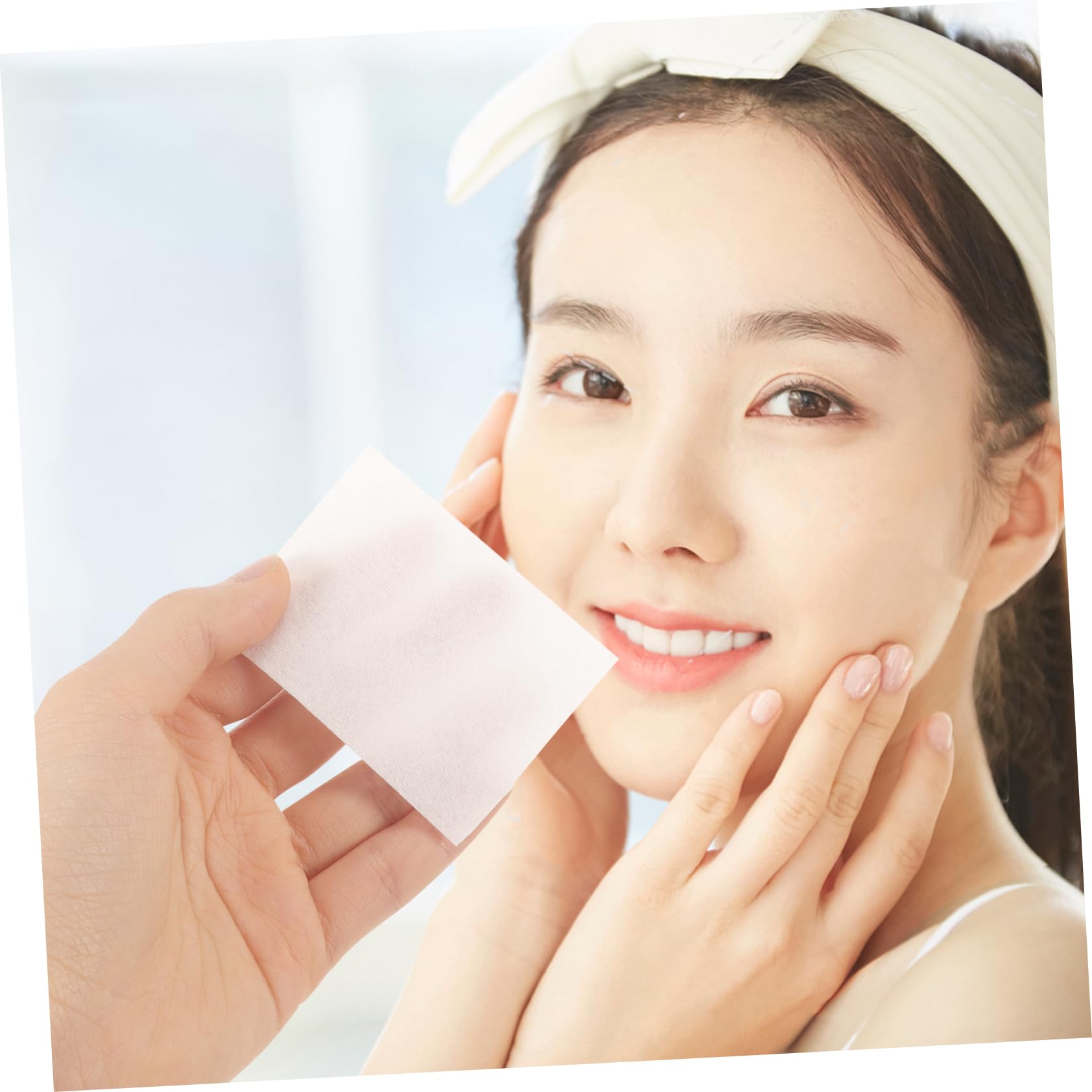 Beavorty 60 Packungen Wattepad make up pads abschminkpads fazienmatte cotton ball Pads für Make-up-Entferner Tonerpads Reinigung Make-up-Entferner-Pad Gesichtsmaske Baumwollblatt Baumwolle