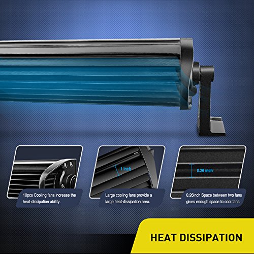 Image of Nilight - 71014C-A 42 inch 240W Spot Flood Combo High Power LED Driving Lamp LED Light Bar Off Road Fog Driving Work Lights for SUV Boat Jeep Lamp