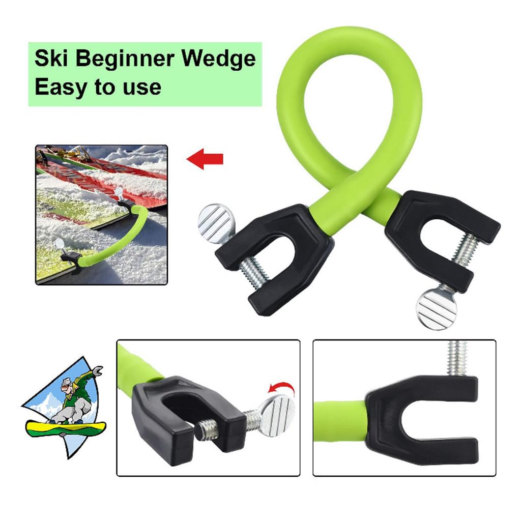 Conector de esquí Pro ABS para niños, Duradero para principiantes, Snowboard