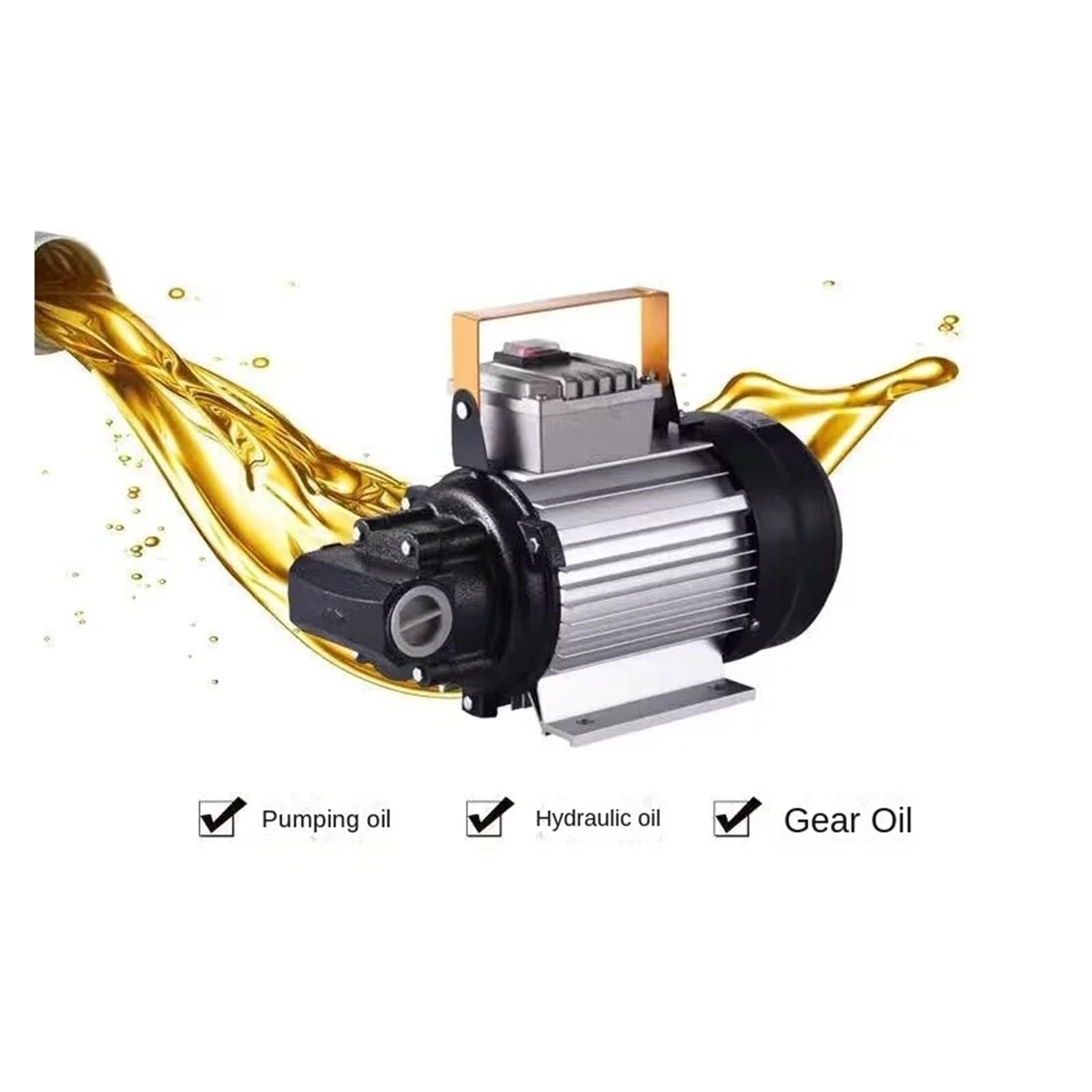 Bomba de aceite de alta potencia de 550 W, bomba de engranajes, bomba diésel, bomba de engranajes de aceite hidráulico, bomba de aceite autocebante Múltiples escenarios de aplicación(G30)