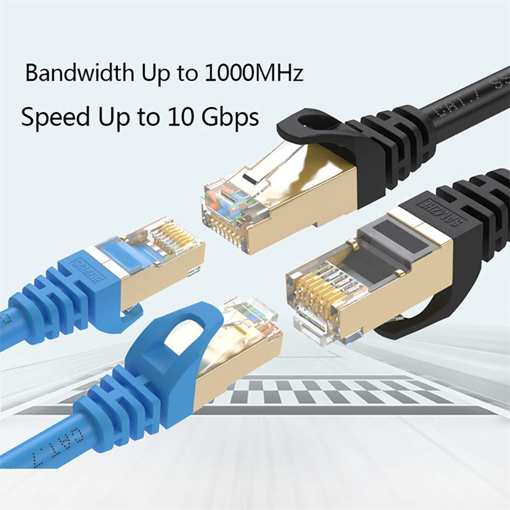 Cavo Ethernet Cat 7 KINBETA - 2 Metri, Schermato, 10 Gbps, Per Gaming, PC, Router, TV - Foto 9