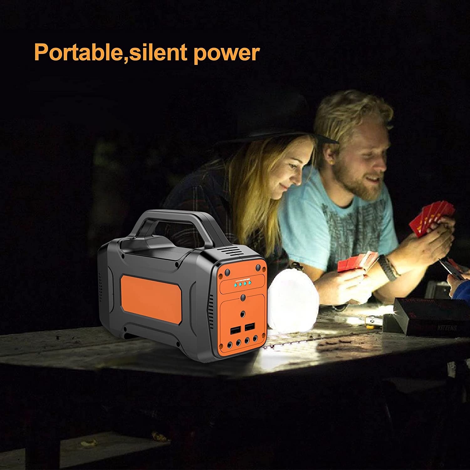 Mini estación de energía portátil de 44 WH con batería de Litio 18650 para Carga de Emergencia