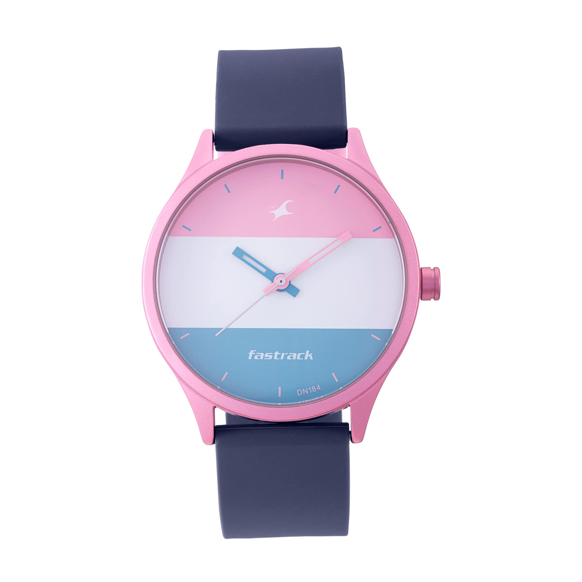 Fastrack Topicals Quartz Analog Multicoloured Dial Silicone Strap Unisex Watch-68031AP03 (B0B6C44HJD) Amazon Price History, Amazon Price Tracker