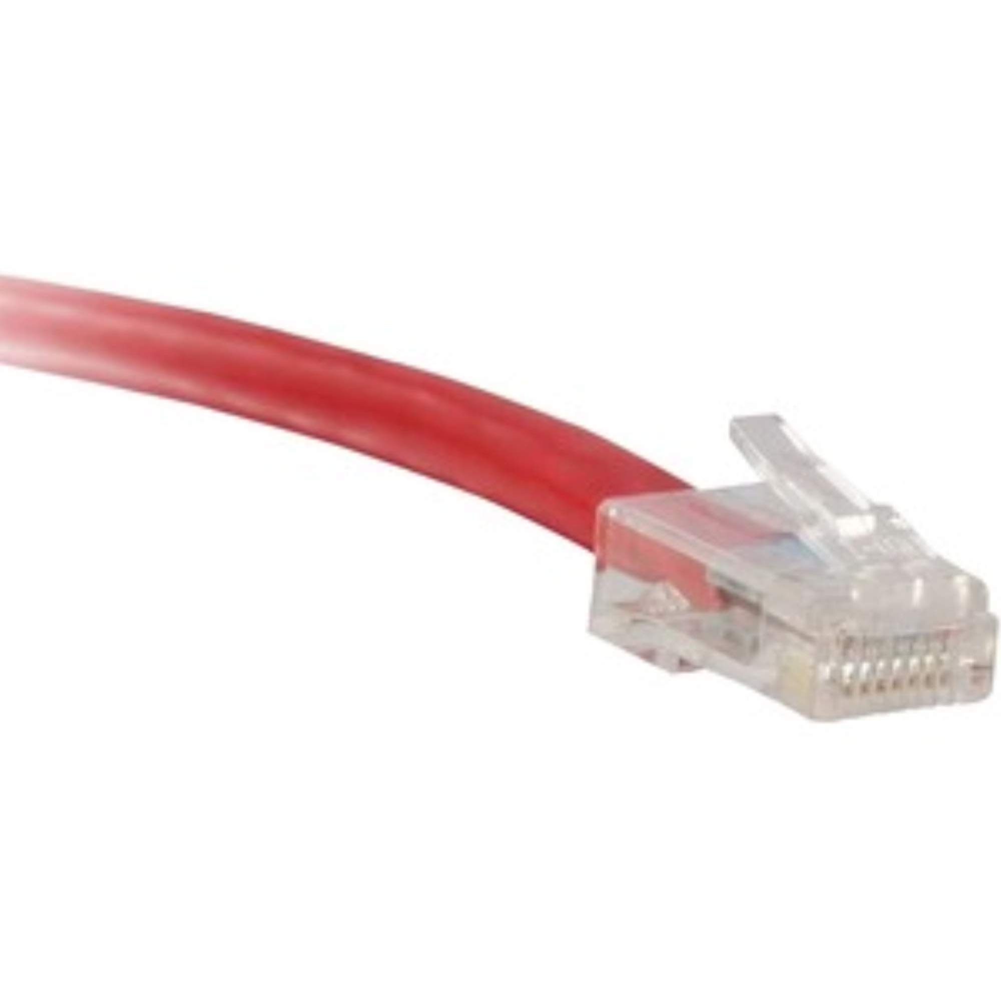 Enet Cat5e Red 1 Foot Non-booted (no Boot) (utp) Network Patch Cable Rj45 to Rj45-1f